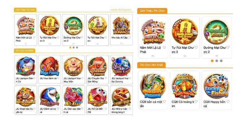 PG99 có hệ thống game bắn cá đa dạng PG99 có hệ thống game bắn cá đa dạng